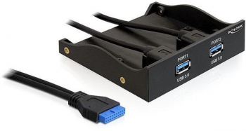 DeLOCK USB 3.0 Frontpanel B, 3.5"