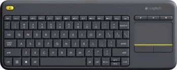 Logitech K400 Plus Wireless Touch Keyboard/schwarz/USB/DE