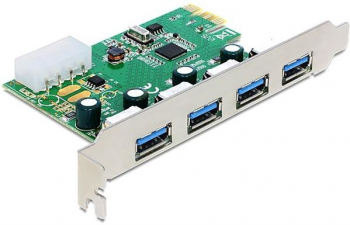 DeLock 89363 PCIe Card/4x ext USB3.0