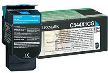 Lexmark Return Toner C544X1CG cyan/4000 Seiten