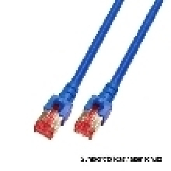 Patchkabel CAT6 1:1/blau/PiMF/STP/LS0H/1.50m