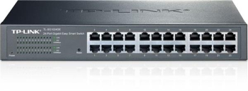 TP-Link TL-SG1000 Desktop Gigabit Easy Smart Switch/24x RJ-45