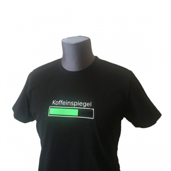 Fun-Shirt "Koffeinspiegel"/Grösse XL