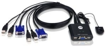 KVM Switch 2-fach, ATEN CS22U, 2-fach, VGA/USB