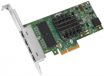Intel Ethernet Server Adapter I350-T4 V2, PCIe