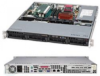 SUPERMICRO 1U CHASSIS 4X3.5HS SAS/SATA