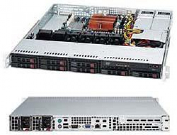 SUPERMICRO 1U CHASSIS 8X2.5HS SAS2/SATA3