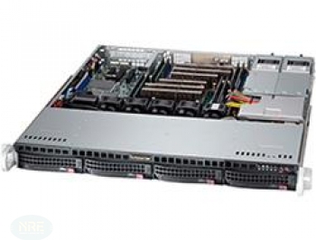 SUPERMICRO 1U CHASSIS 4X3.5HS SAS2/SATA3