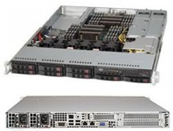 SUPERMICRO 1U CHASSIS 8X2.5HS SAS2/SATA3