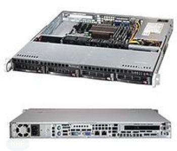SUPERMICRO 1U CHASSIS 4X3.5HS SAS/SATA
