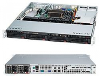SUPERMICRO 1U CHASSIS 4X3.5HS SAS2/SATA3