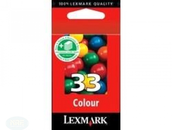 Lexmark INK CARTRIDGE COLOR NO33