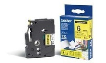 Brother TZE-611 LAMINATED TAPE 6mm 8m