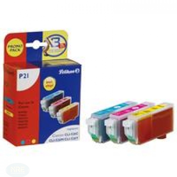 Pelikan Tinte 3-farbig (CLI-526)