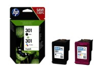 HP INK CARTRIDGE NO 301 B/C/M/Y