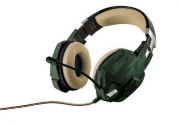 Trust GXT 322C Gaming Headset green camouflage