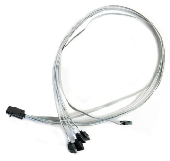 Adaptec mini SAS (SFF-8643)/4x SATA Kabel/80cm