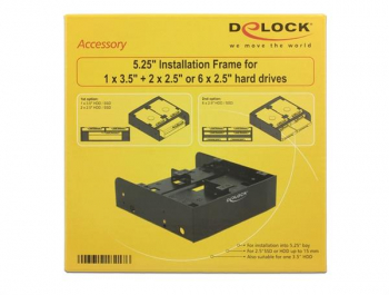 DeLOCK 18217/5.25" Speichereinschubadapter