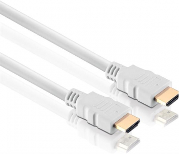 HDMI Kabel mit Ethernet Kanal (HEAC), Typ A St/St, 2.0m/weiss