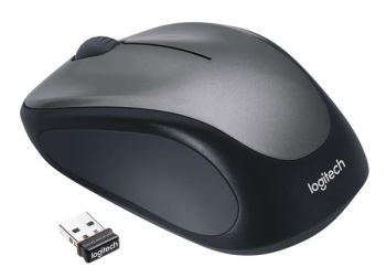 Logitech M235/silber-schwarz/USB