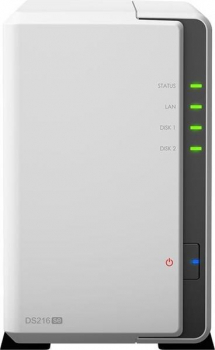 Synology DS-218j + 2 IRONWOLF 4 TB