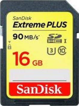 Sandisk EXTREME PLUS SDHC 16GB