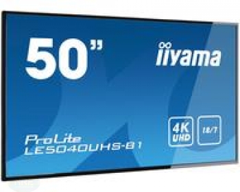Iiyama LE5040UHSB1 50"/4K/VA-Panel/Betrieb: 18hx?7