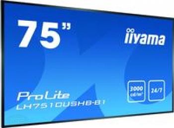 Iiyama LH7510USHB-B1 75" IPS M+