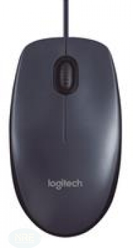Logitech, MOUSE M100 - GREY - EMEA