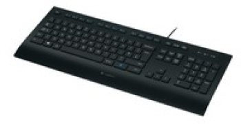 Logitech Corded Keyboard for Business K280e/schwarz/USB/DE