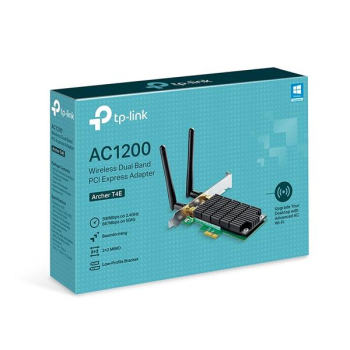 TP-Link AC1200 DualBand Desktop/2.4GHz/5GHz WLAN/PCIe x1