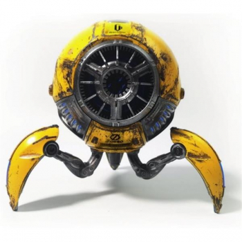 Zoeao GravaStar H Bluetooth Speaker/war-damaged yellow Limited Edition