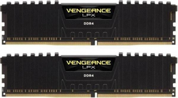 Corsair Vengeance LPX schwarz DIMM Kit 64GB, DDR4-2666/Kit 2x32GB