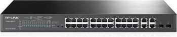 TP-Link JetStream T1500-28PCT, 26x RJ-45, 2x RJ-45/SFP, PoE+
