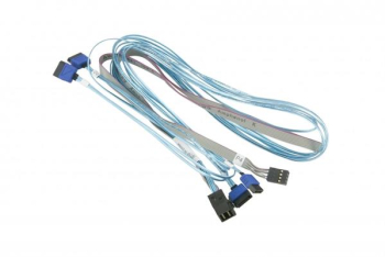 Supermicro Internes SAS-Kabel - mit Sidebands - 4x Mini SAS HD