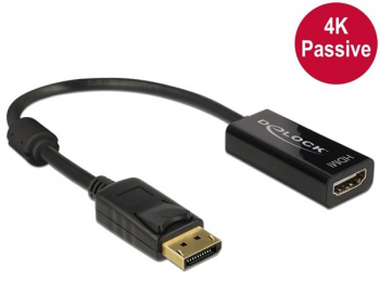 DeLOCK 62609 DisplayPort 1.2 Stecker HDMI Buchse/passiv