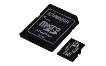 Kingston Canvas Select Plus R100 microSDHC 32GB Kit, UHS-I U1, A1, Class 10