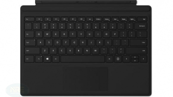 Microsoft Surface Pro Type Cover, schwarz, mit Fingerabdruck-ID, Commercial, DE
