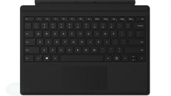 Microsoft Surface Pro Type Cover, schwarz, mit Fingerabdruck-ID, Commercial, DE