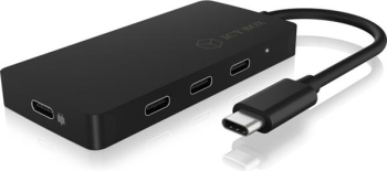 RaidSonic Icy Box IB-HUB1429-CPD USB-Hub, 3x USB-C 3.1, USB-C 3.1