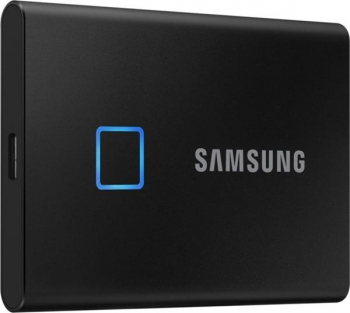 Samsung Portable SSD T7 Touch schwarz 500GB, USB-C 3.1