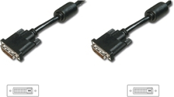 DVI DL (24+1) Anschlusskabel, St/St, 5.0m