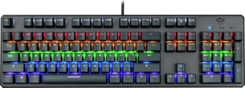 Trust Gaming GXT 865 Asta Mechanical Keyboard, GXT-RED, USB, deutsch