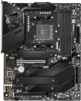 MSI B550 UNIFY ATX (2x M.2 Port PCI:2 PCIe:2 RAM:4), AM4