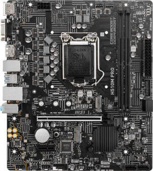 MSI H510M PRO - Motherboard - µATX - S1200 - H510