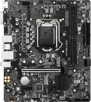 MSI H510M-A PRO - Motherboard - µATX - S1200 - H510