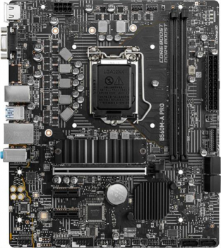MSI B560M-A PRO - Motherboard - µATX - S1200, B560