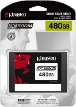 Kingston DC500M Data Center Series Mixed-Use SSD - 1.3DWPD 480GB/SED/SATA
