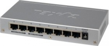ZyXEL GS-108 Desktop Gigabit Switch/8x RJ-45/Rev.3/8-Port