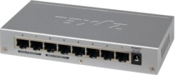 Preview: ZyXEL GS-108 Desktop Gigabit Switch/8x RJ-45/Rev.3/8-Port
